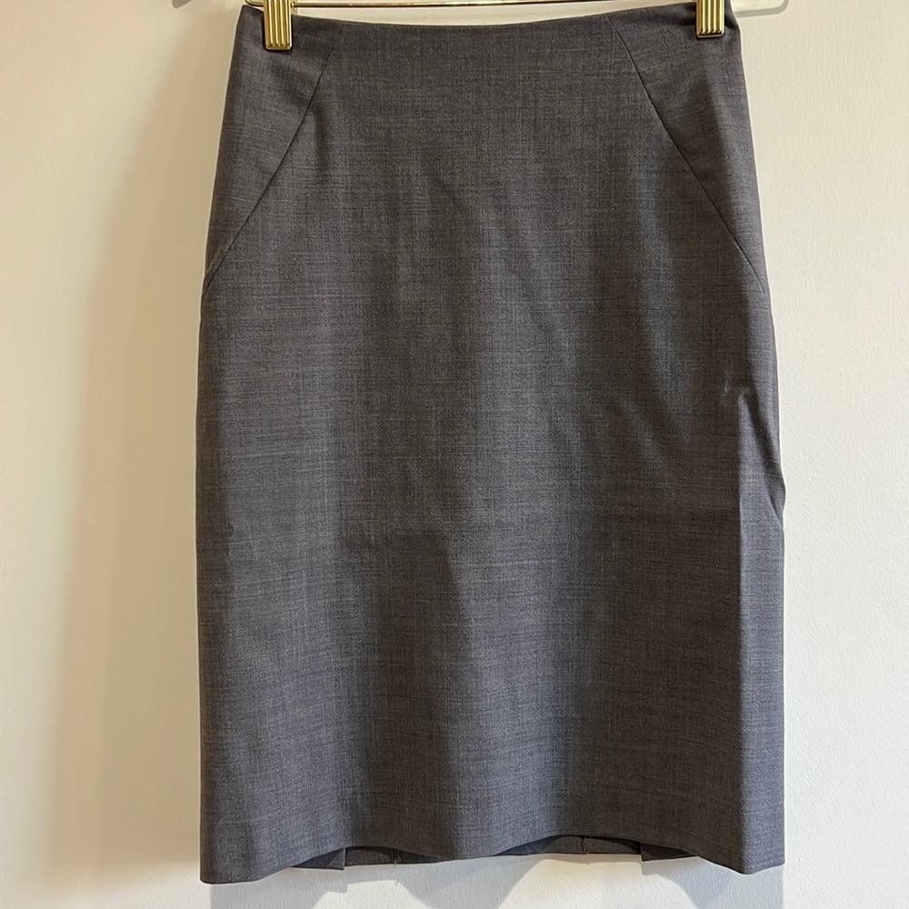Theory Pencil Skirt Grey 00